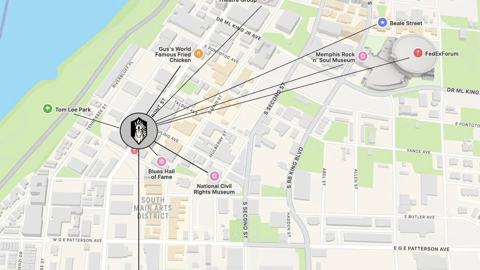 The Stallion #304 - Walk To Museums In Memphis Downtown, Luxe Loft With Free Gated Covered Parking Estados Unidos